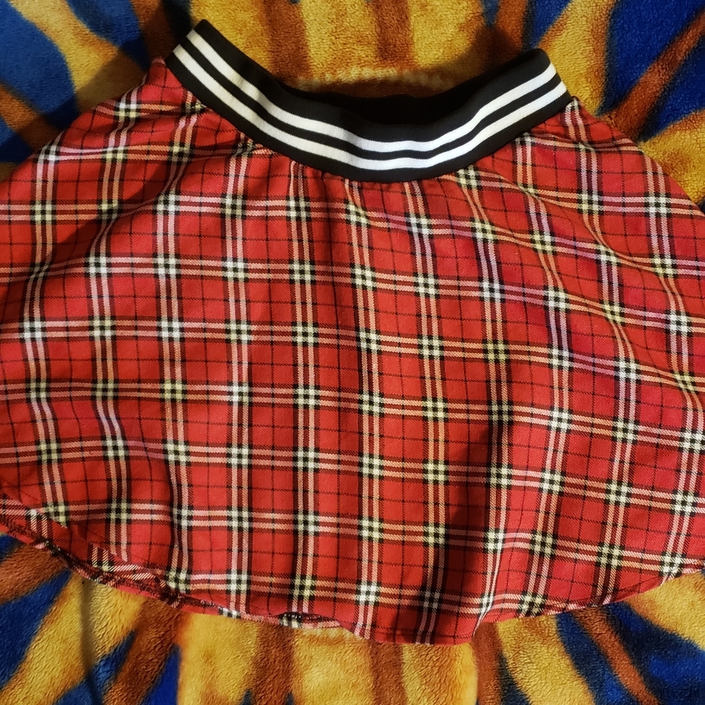 Plaid skirt